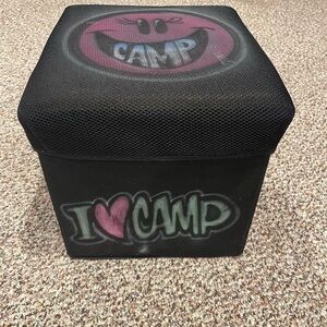 I ❤️ CAMP collapsible storage cube